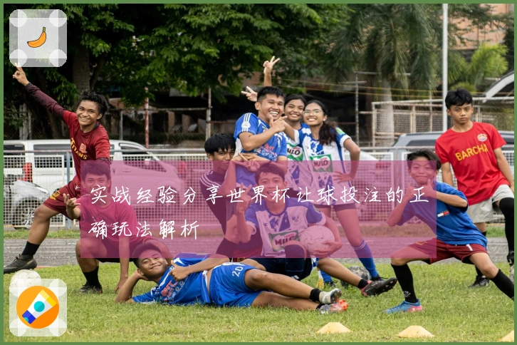 实战经验分享世界杯让球投注的正确玩法解析